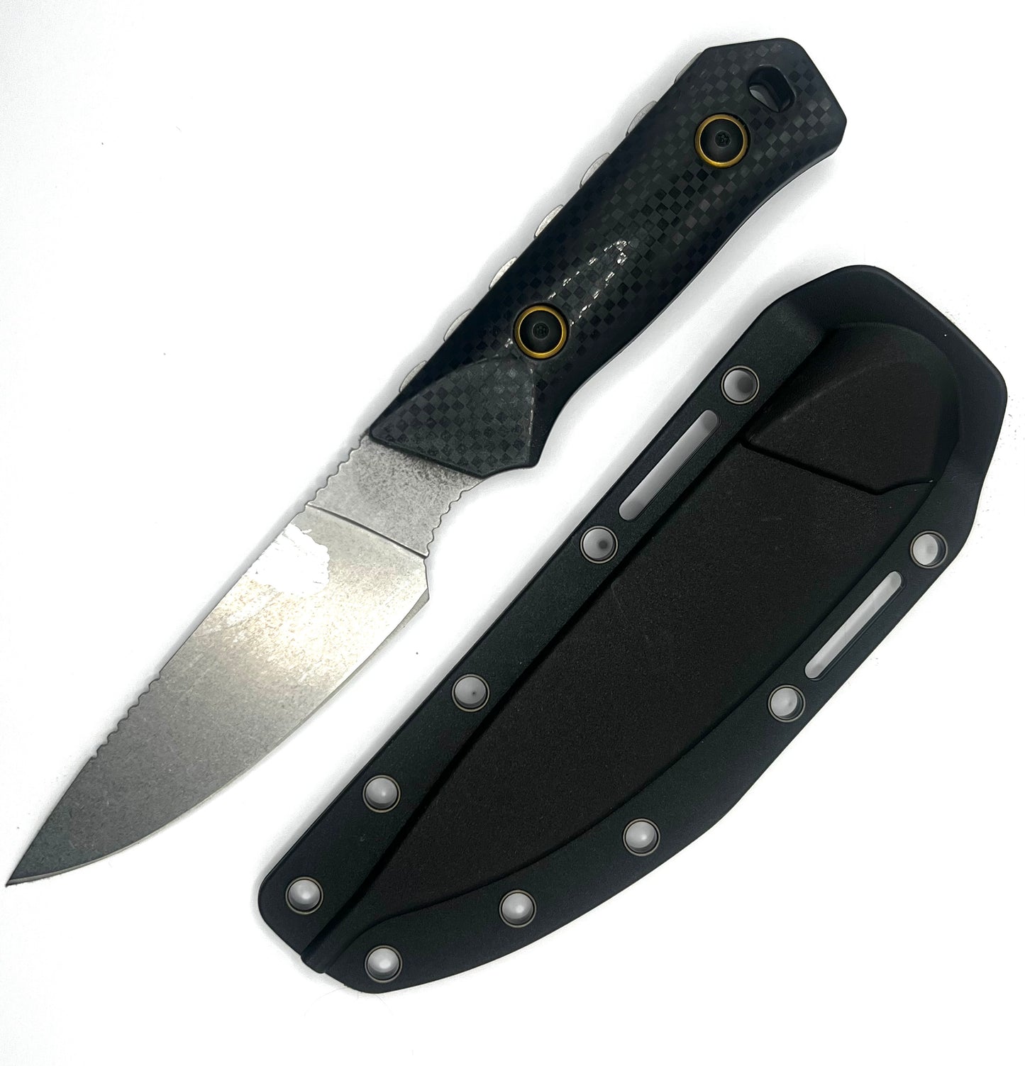 DROP-POINT HUNTING/TACTICAL KNIFE