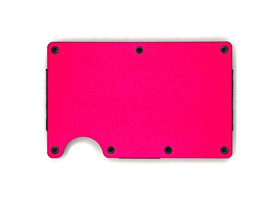 RFID Wallet (RED) Aluminum