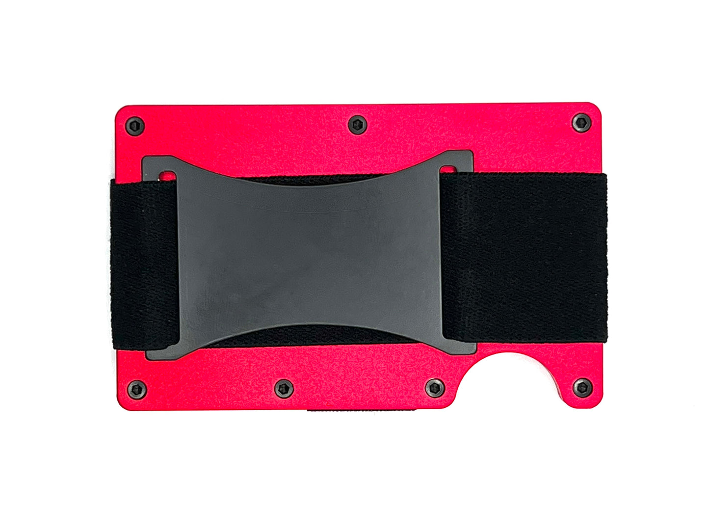 RFID Wallet (RED) Aluminum